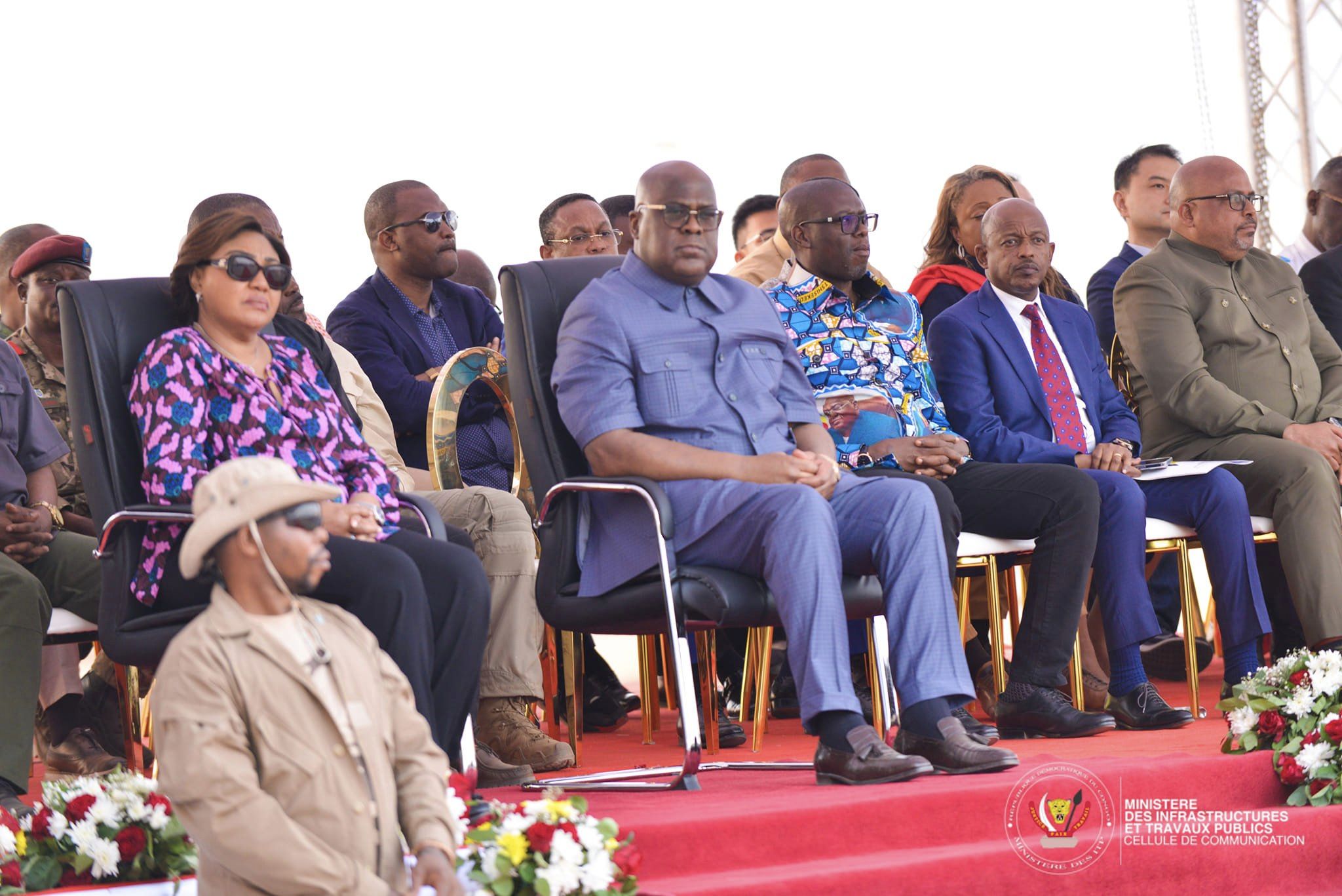 Haut-Katanga : le Président de la République inaugure le port sec de Sakania